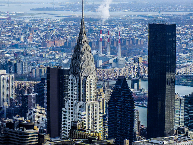 Chrysler building from Empire State