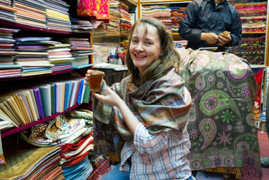 Pashmina Shop in Thame