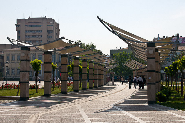Beautiful Architecture in entrance to the Local Market
