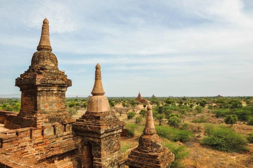 Myanmar, Bagan, Burma, Asia, Travel, Landscape, Buddha