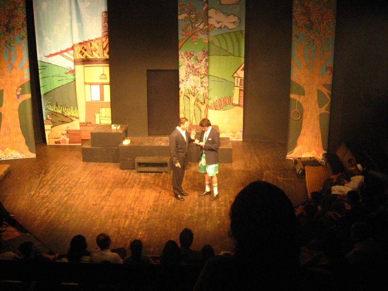 Play performance Prithvi Theatre