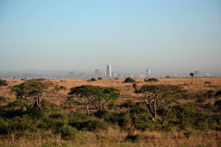Nairobi Kenya Cityscape