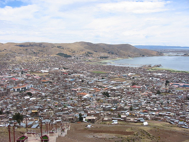 The city of Puno