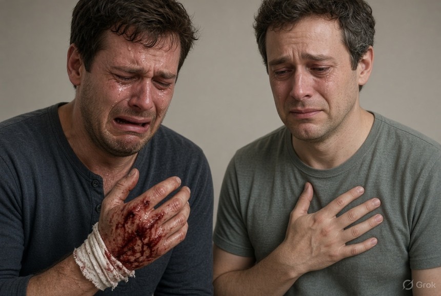 Body and soul feeling pain