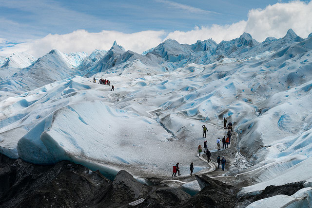 Trekking on Perito Moreno Glacier