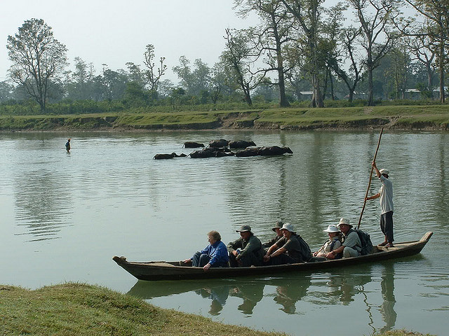 Sightseeing by Canoe