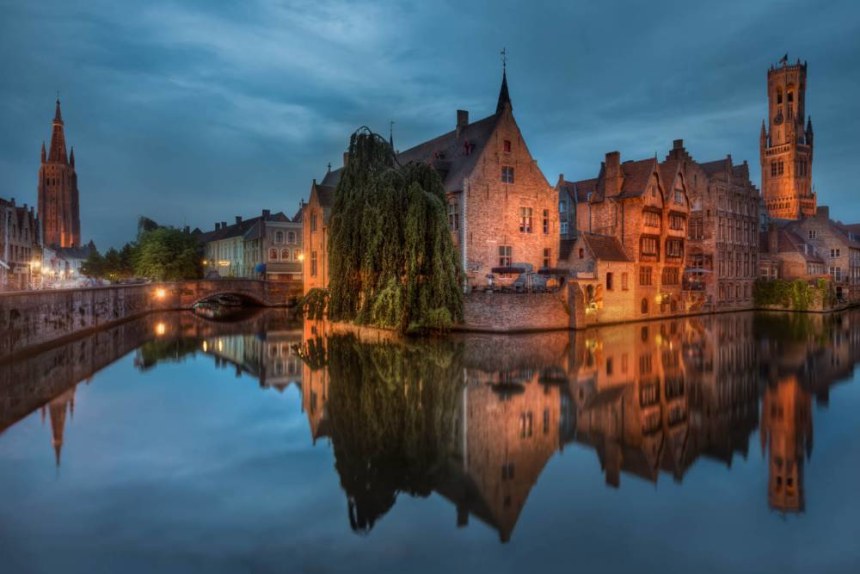 The Little Venice Corner in Bruges