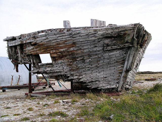 Falkland Island Wreck