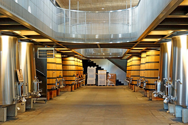 Brand new state-of-the-art Winery and Barrel Cellar in France