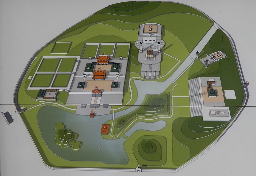 tu duc tomb hue vietnam photos