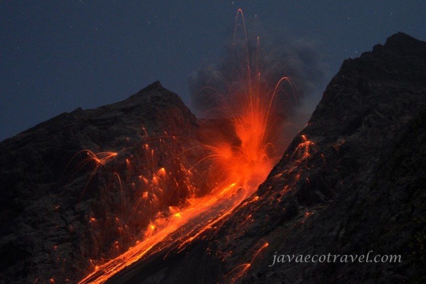 Strombolian Eruption