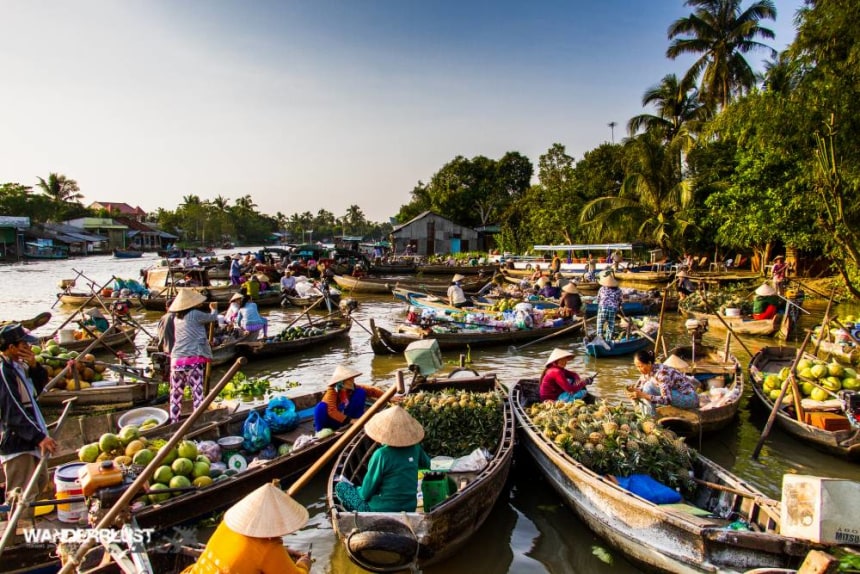 Can Tho Floating Markets