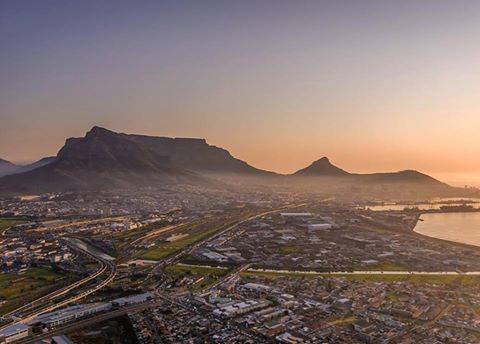 Cape Town viewed from the NE