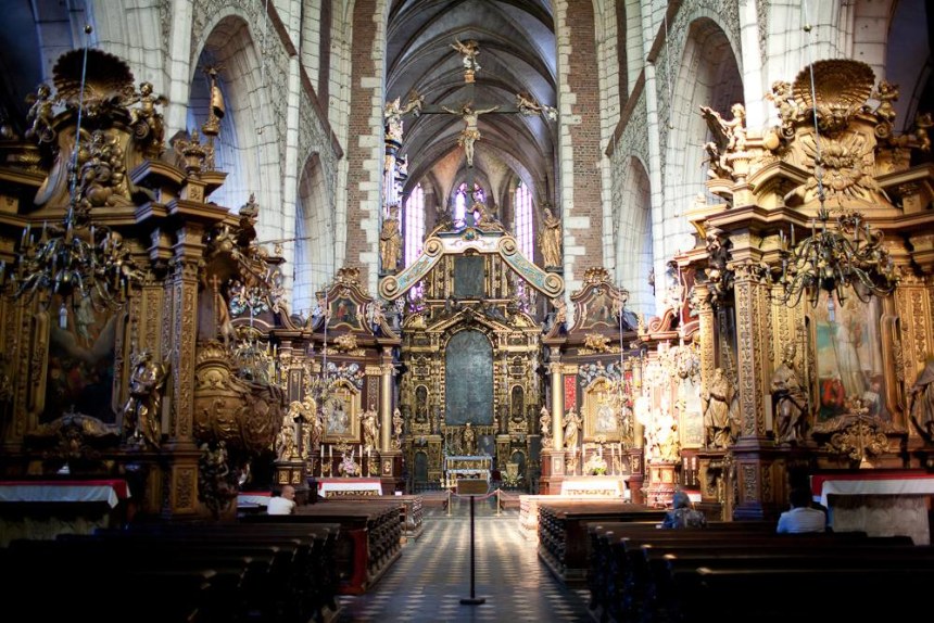 Beautiful interior of Corpus Christi Church