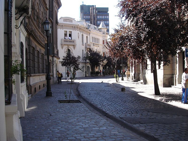 Cobblestone Streets of Santiago