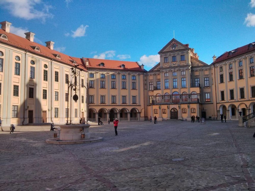 Nesvizh Castle Court