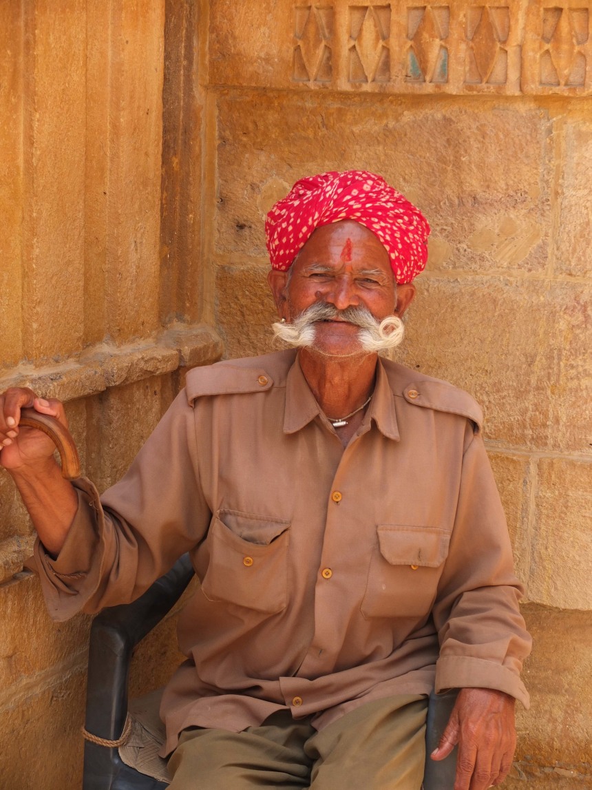 Men with Huge Curled Moustaches