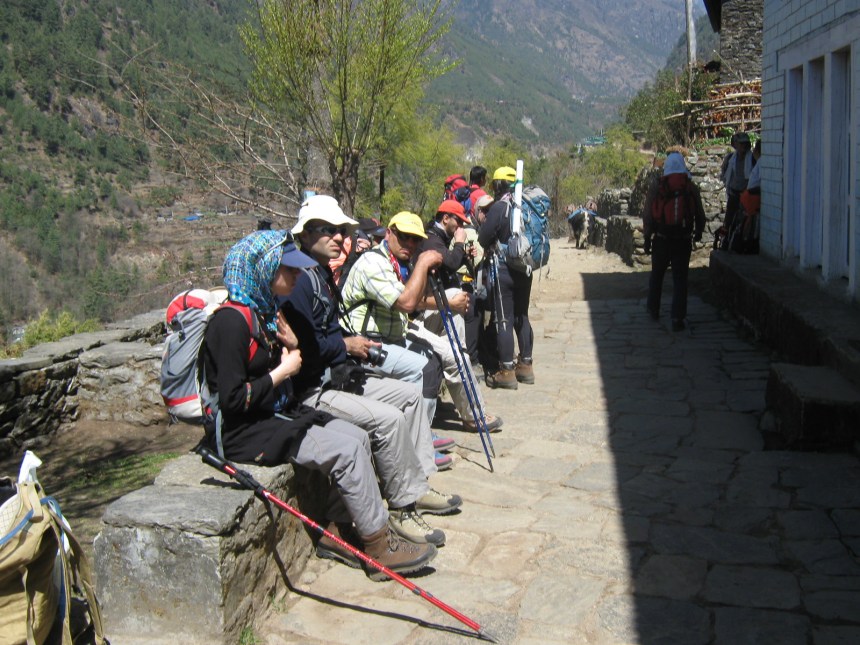 Everest base camp trekking 