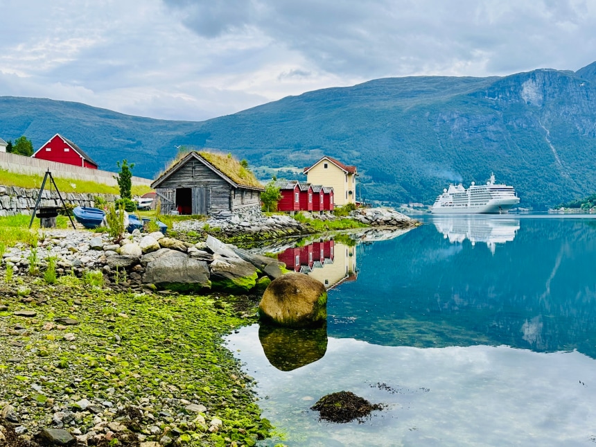 Silversea Down at the Nordfjord