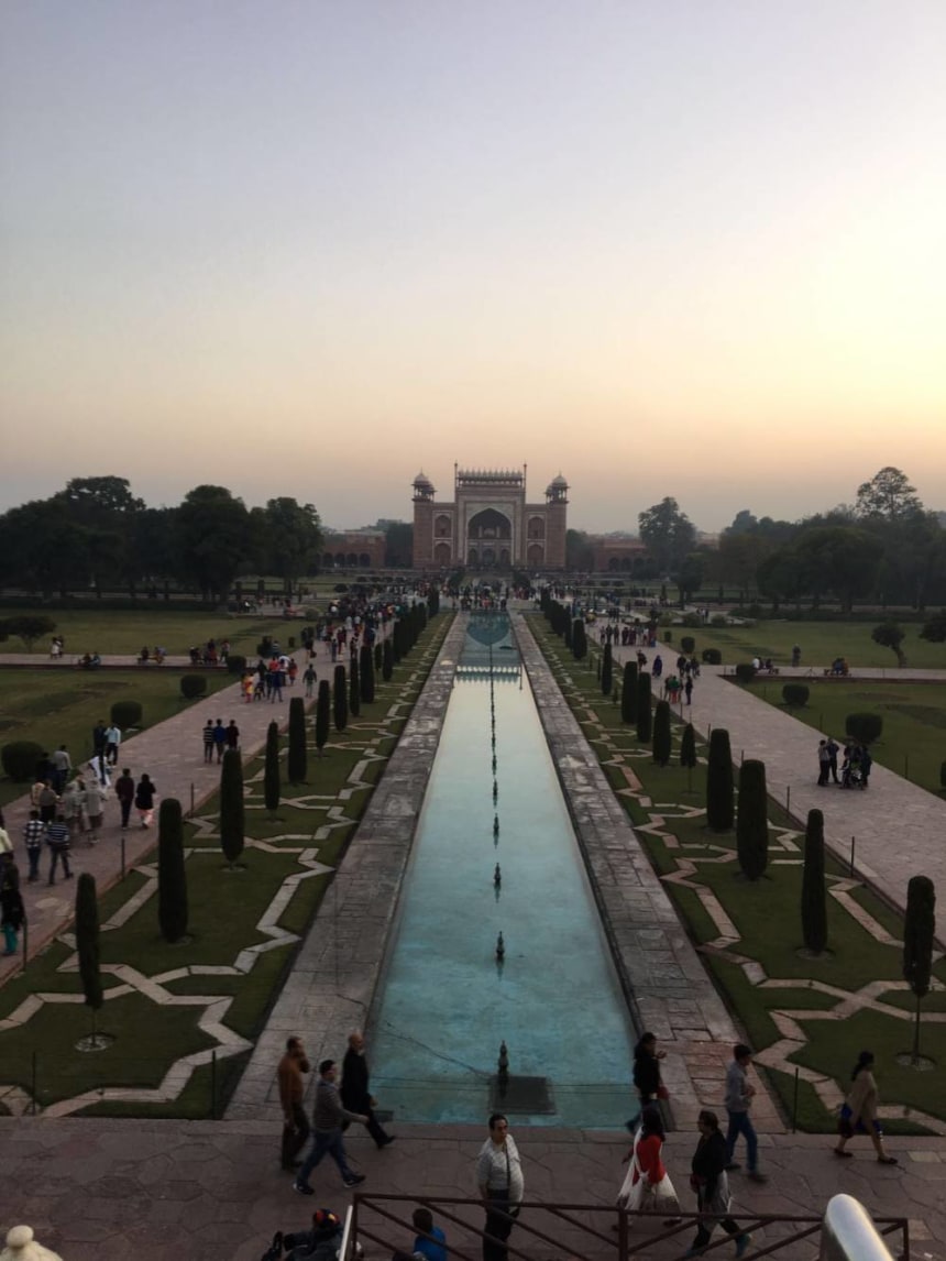 Views from the Taj!