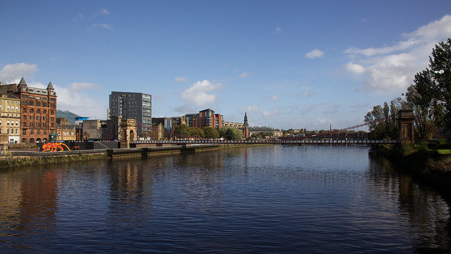 Clyde River from the Glasgow Bridge