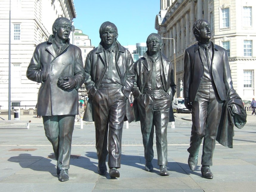 The Beatles' statue