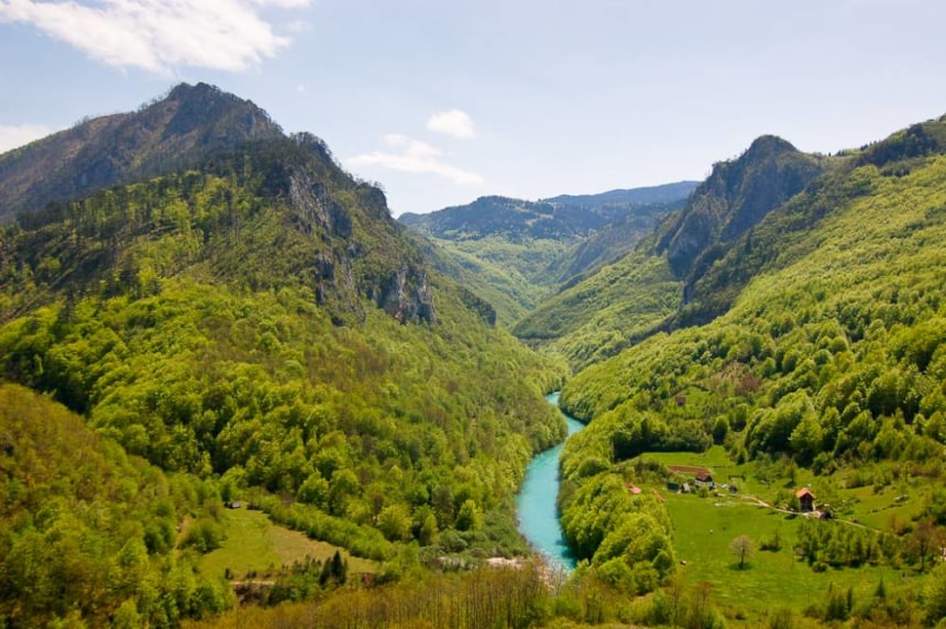 Tara River Canyon, Montenegro