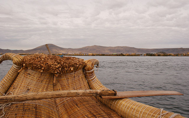 Balsas made from Totoro Reeds