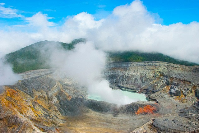 Poas Volcano in San Jose Costa Rica