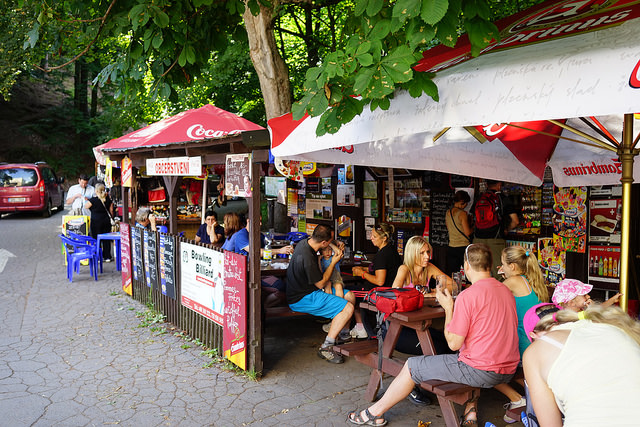 Beer Gardens and Shops Skala