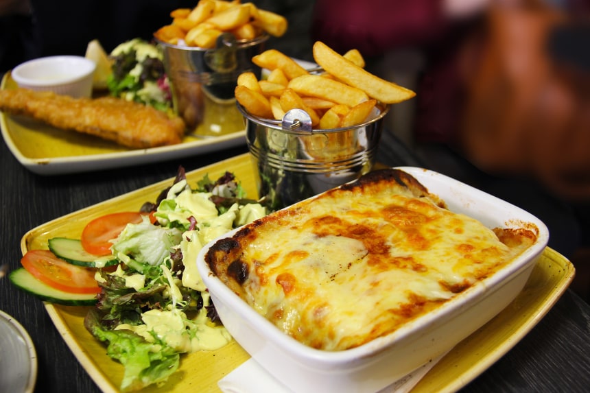 Irish Meal, Lasagne
