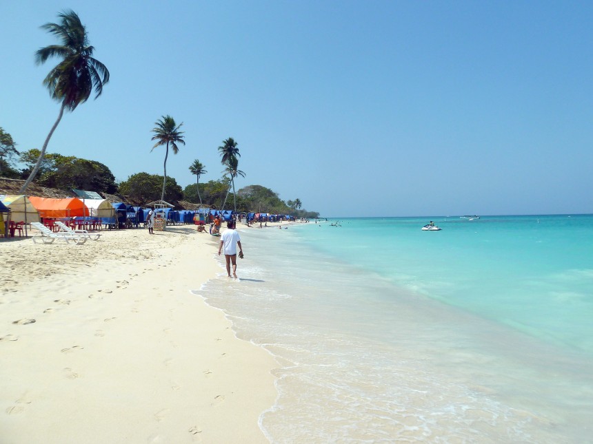 IPlaya Blanca Beach, Cartagena