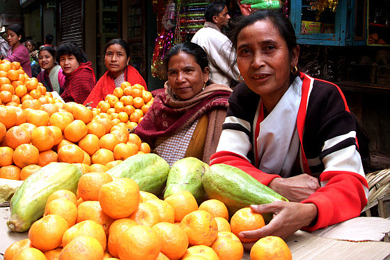 Ladies at Shillong Market