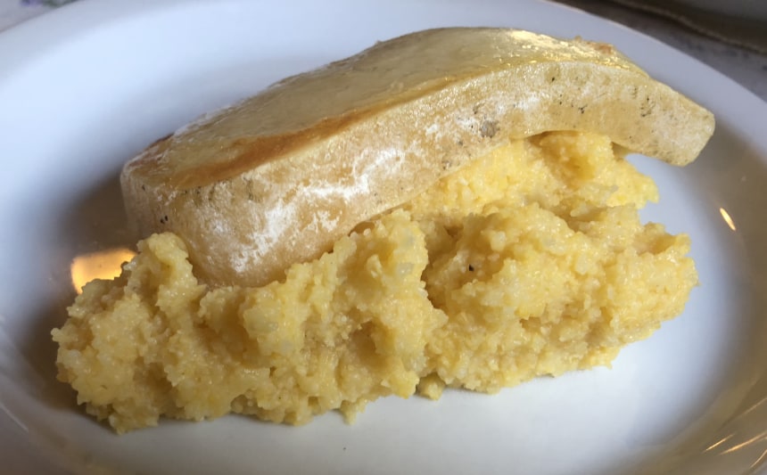 Polenta with cheese