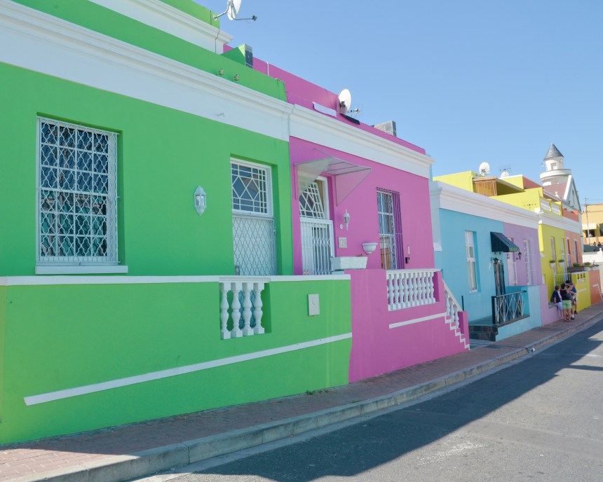 Colourful Bo-Kaap Buildings