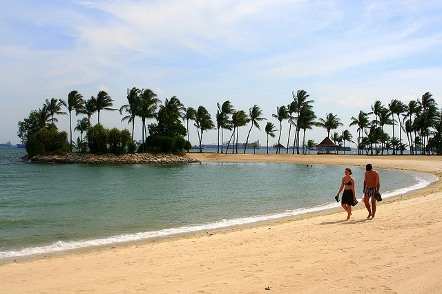 Sentosa Beach - Singapore