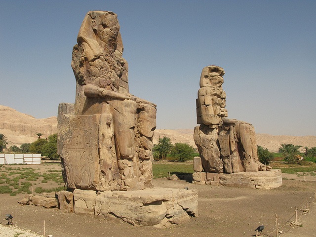 Colossi of Memnon Luxor Egypt
