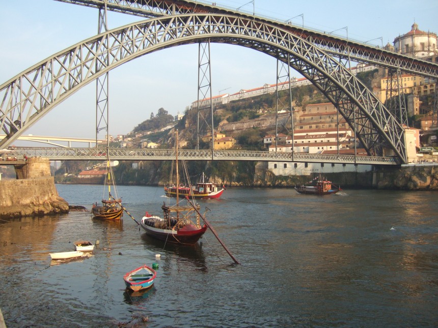 Pont Dom Luis à Porto 