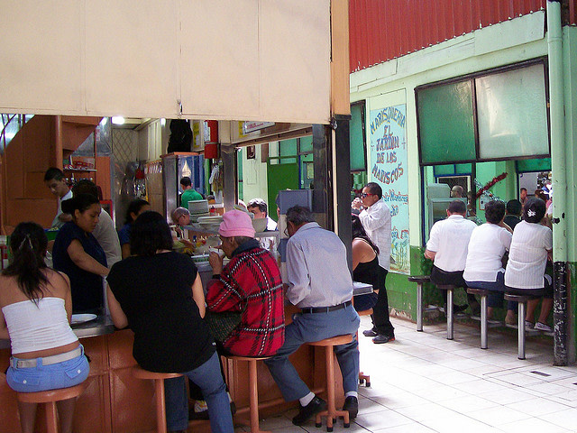 Lunch Time At The Mercado Central