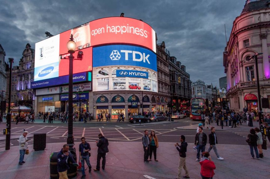Piccadilly Circus, London