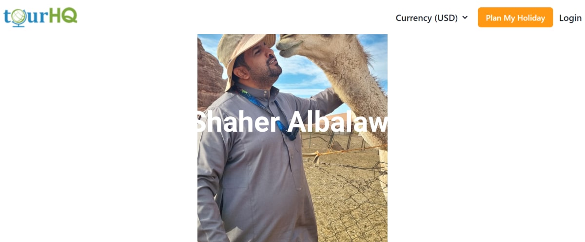 Shaher Albalawi Private Tour Guide in Tabuk, Saudi Arabia - tourHQ