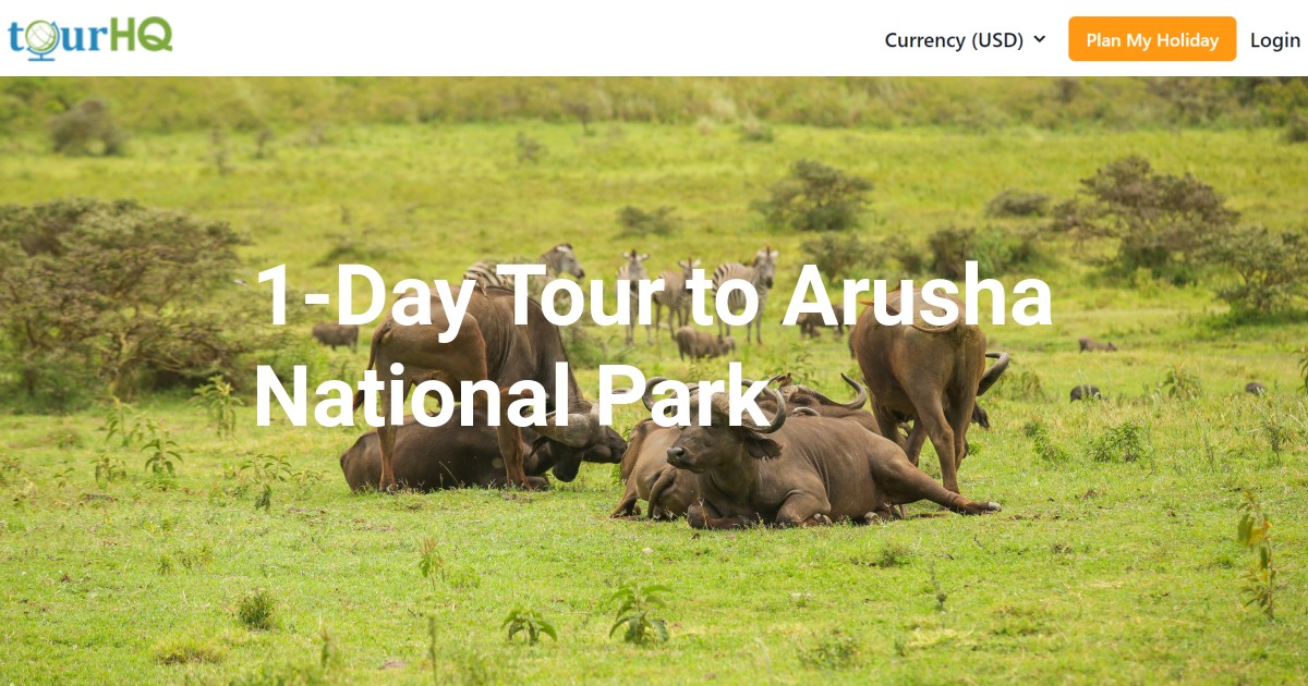 1-Day Tour to Arusha National Park