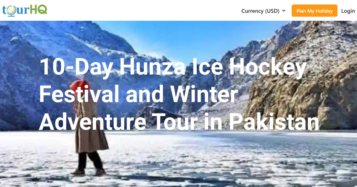 10-Day Hunza Ice Hockey Festival and Winter Adventure Tour in Pakistan