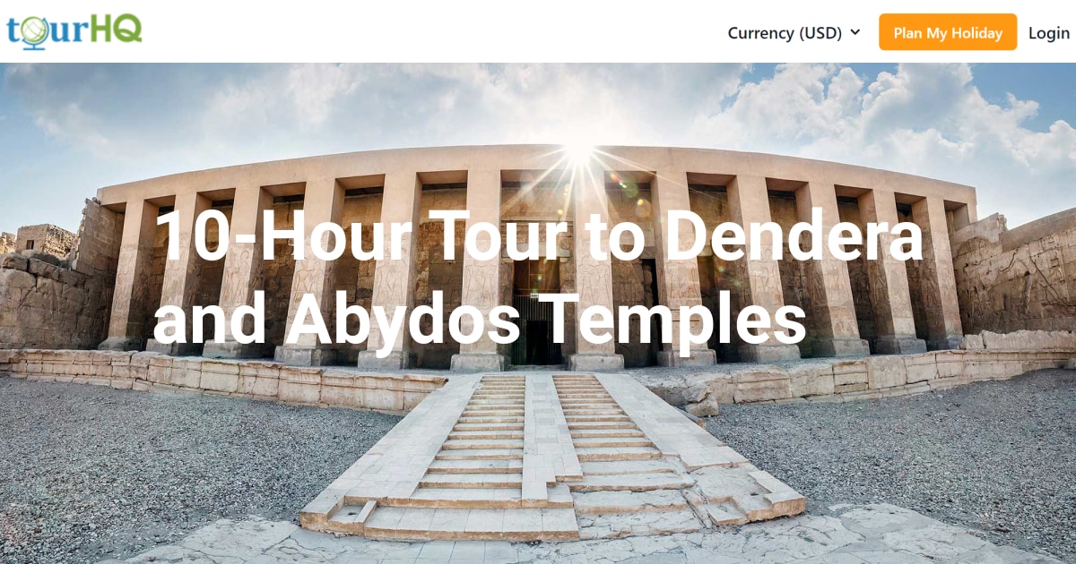 10-Hour Tour to Dendera and Abydos Temples