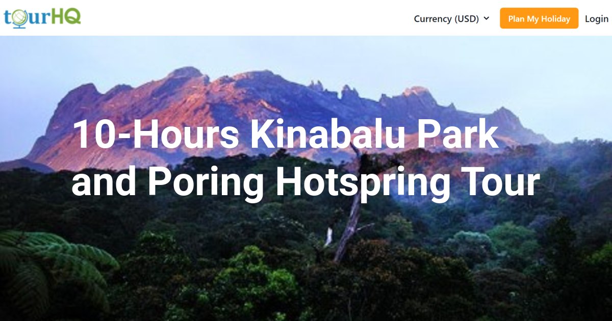10-Hours Kinabalu Park and Poring Hotspring Tour