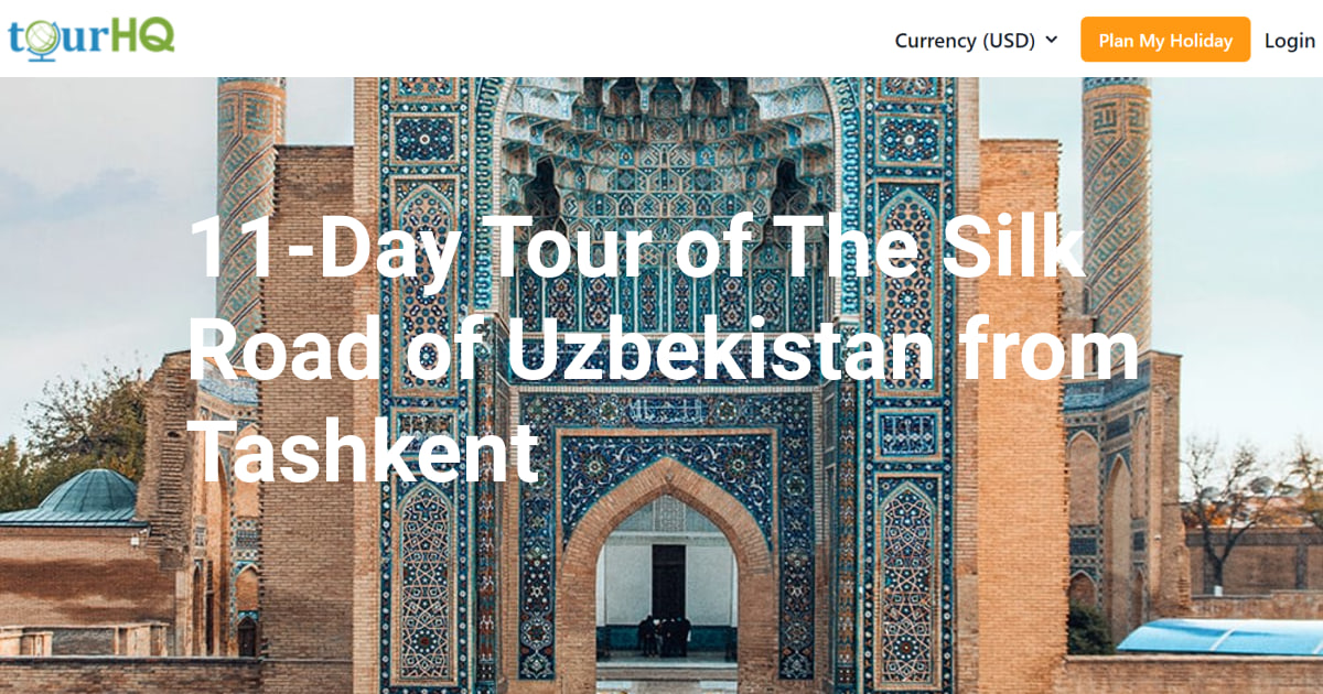 11-Day Tour of The Silk Road of Uzbekistan from Tashkent