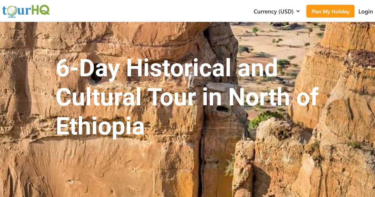 6-Day Historical and Cultural Tour in North of Ethiopia