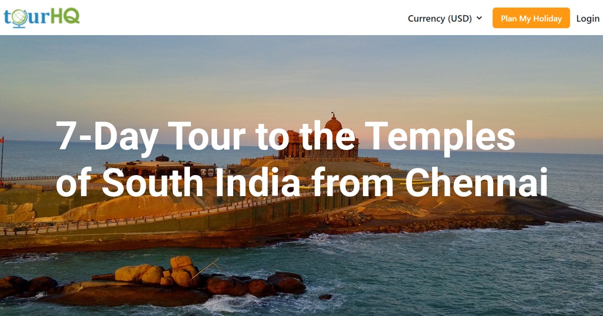 7-Day Tour to the Temples of South India from Chennai