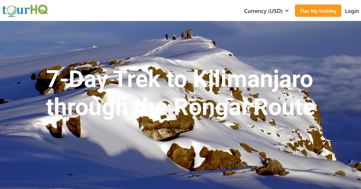 7-Day Trek to Kilimanjaro through the Rongai Route