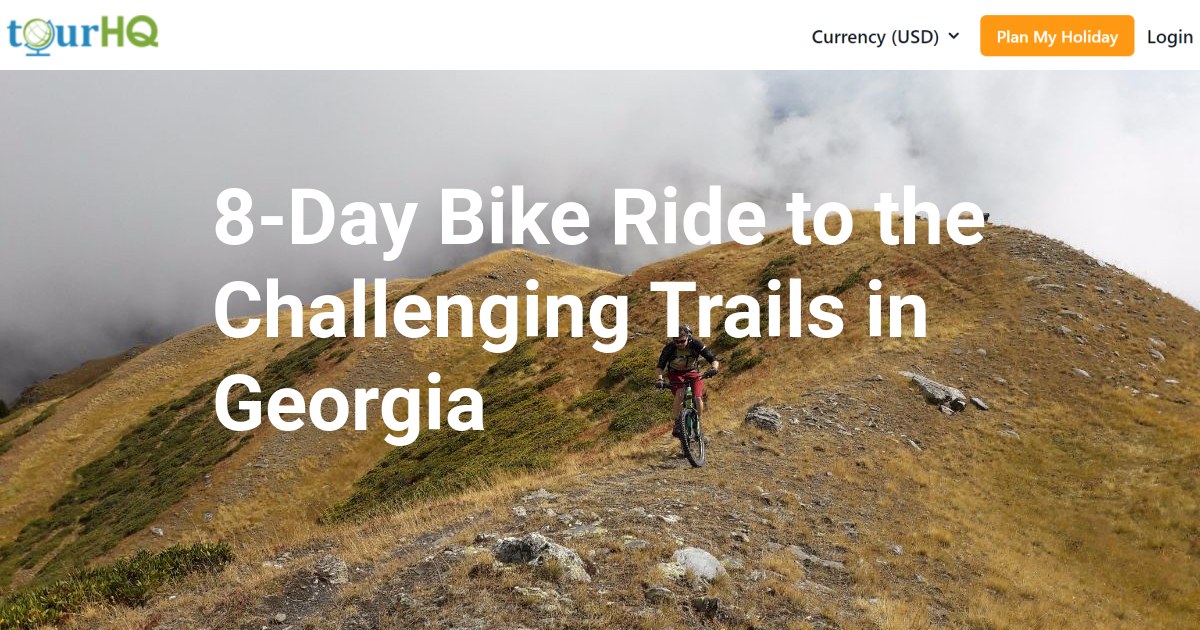 8-Day Bike Ride to the Challenging Trails in Georgia